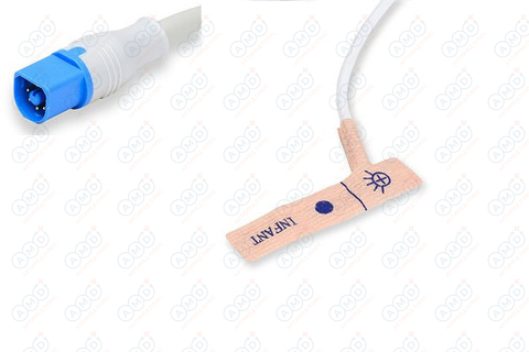 [U523-07 (RU)* U533-91] Датчик пульсоксиметрический одноразовый, Philips, детский U533-91